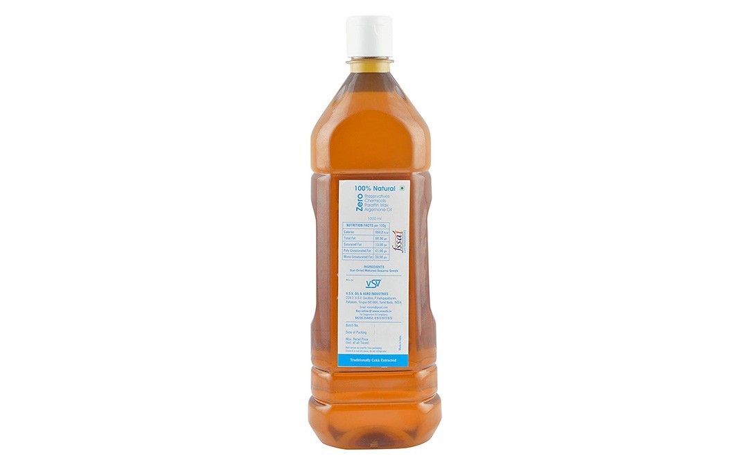 2 me Virgin Sesame Oil    Bottle  500 millilitre